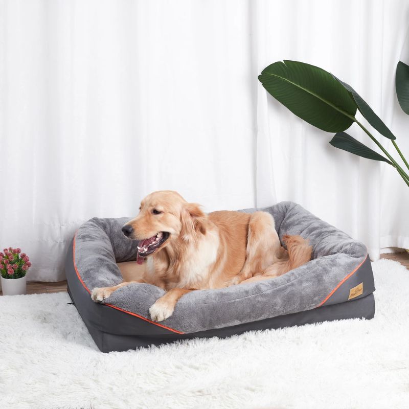 PuppyCloud Comfort Bed – Supportive, Durable, and Cozy.