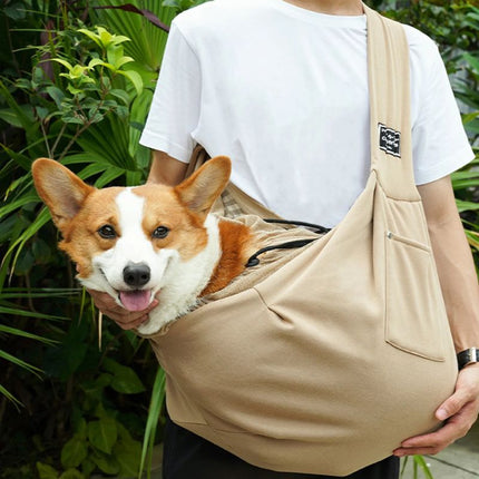 Dog Holder Sling PupTrek™ | Hands-Free Sling Carrier for Small Dogs