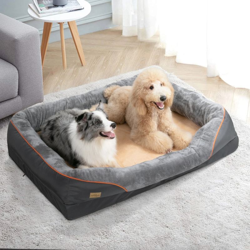 PuppyCloud Comfort Bed – Supportive, Durable, and Cozy.