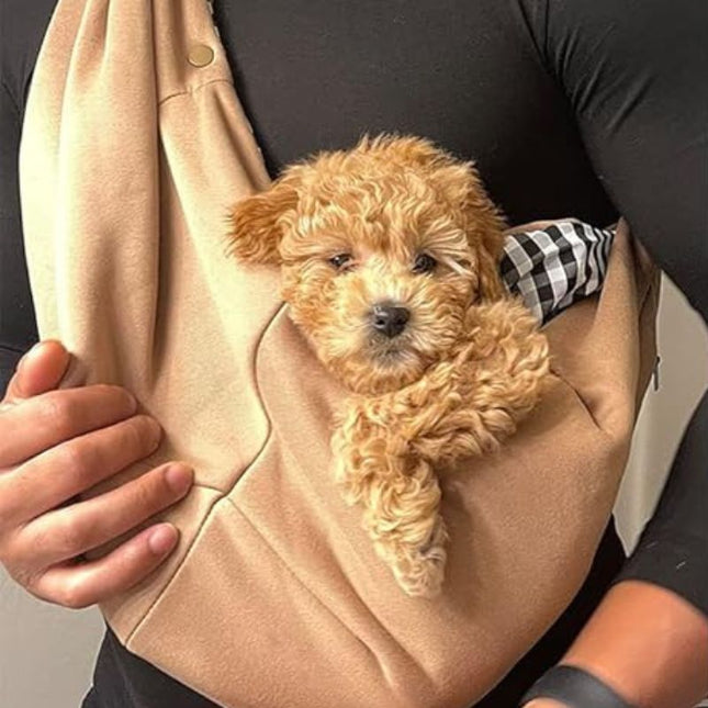 Dog holder sling for small dogs and puppies