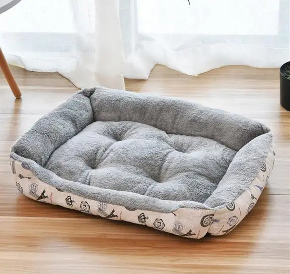 Warm Bone Pet Bed Washable Cotton Kennel - Peppy Puppy