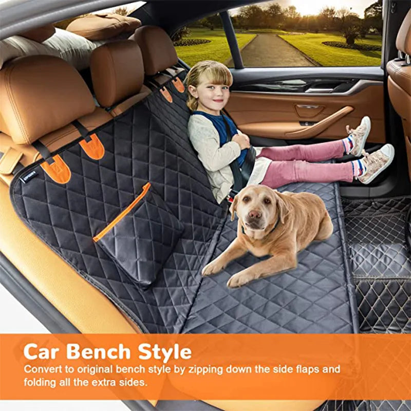 Waterproof Dog Car Carrier Seat Hammock - Peppy Puppy