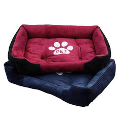 Warm Bone Pet Bed Washable Cotton Kennel - Peppy Puppy