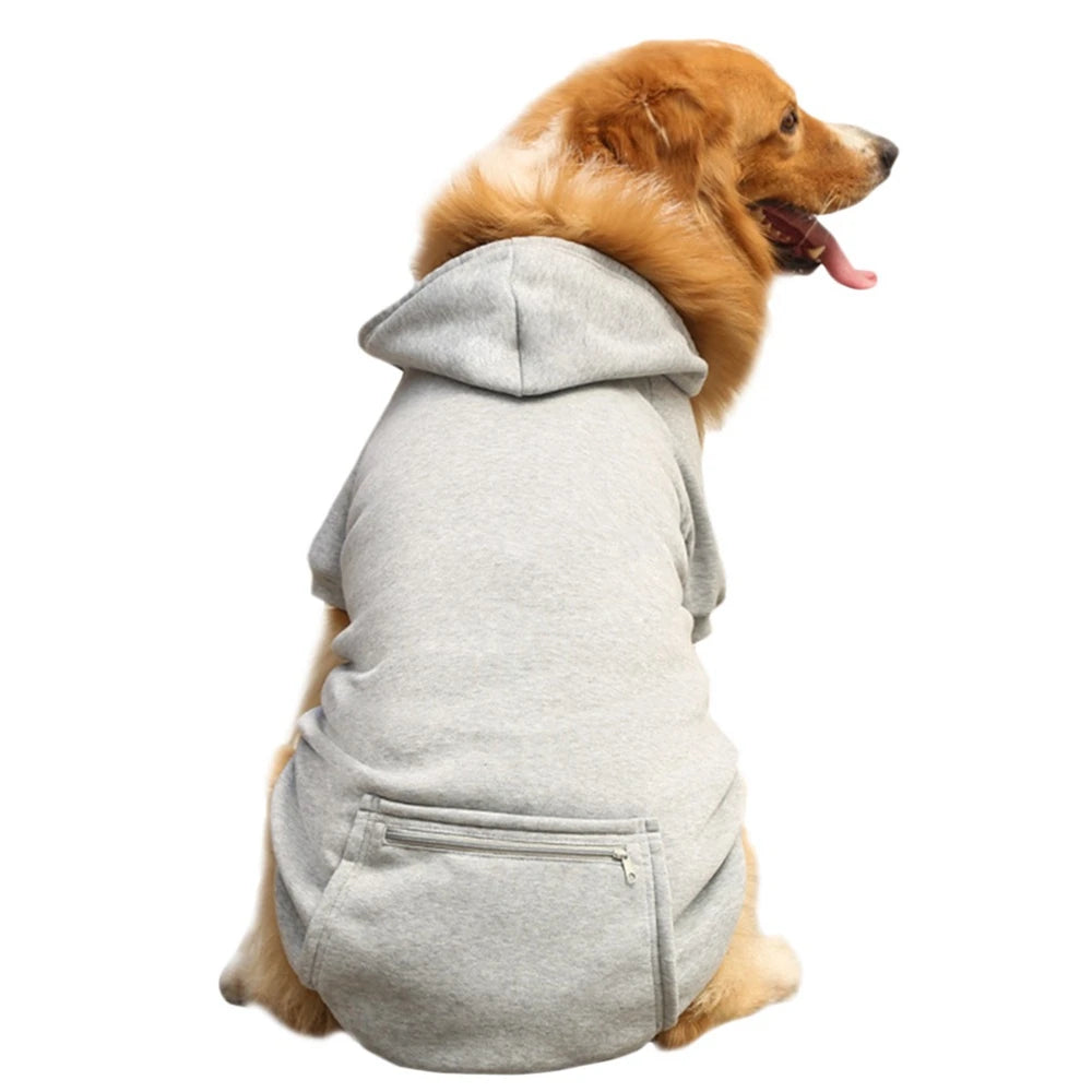 Pet Dog Hoodie Sweater with Hat and Pocket - Peppy Puppy