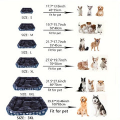 Pet Dog Bed Sofa Mat for Small to Large Pets - Peppy Puppy