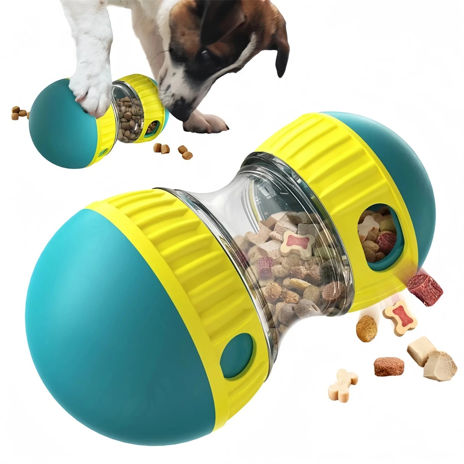 Interactive Dog Food Puzzle Toy - Peppy Puppy