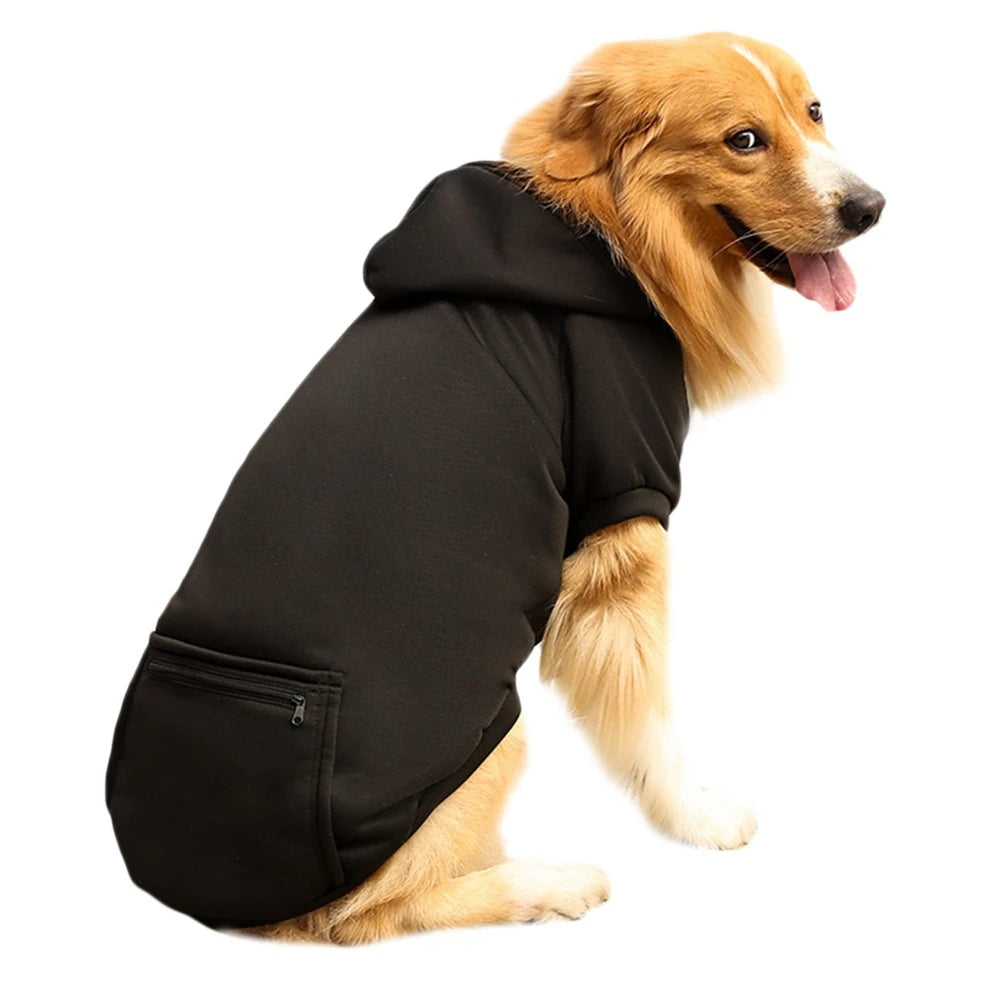 Pet Dog Hoodie Sweater with Hat and Pocket - Peppy Puppy