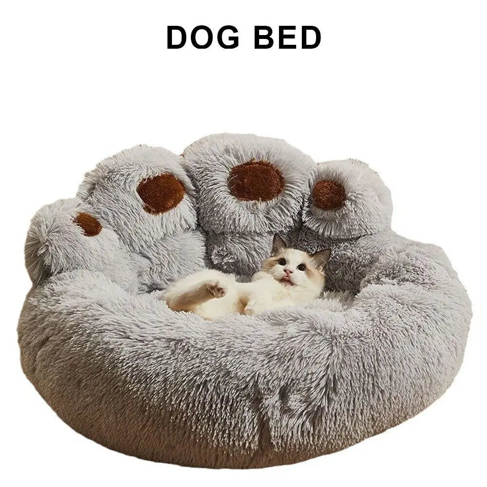 Large Soft Washable Fleece Pet Bed for Dogs and Cats - Peppy Puppy