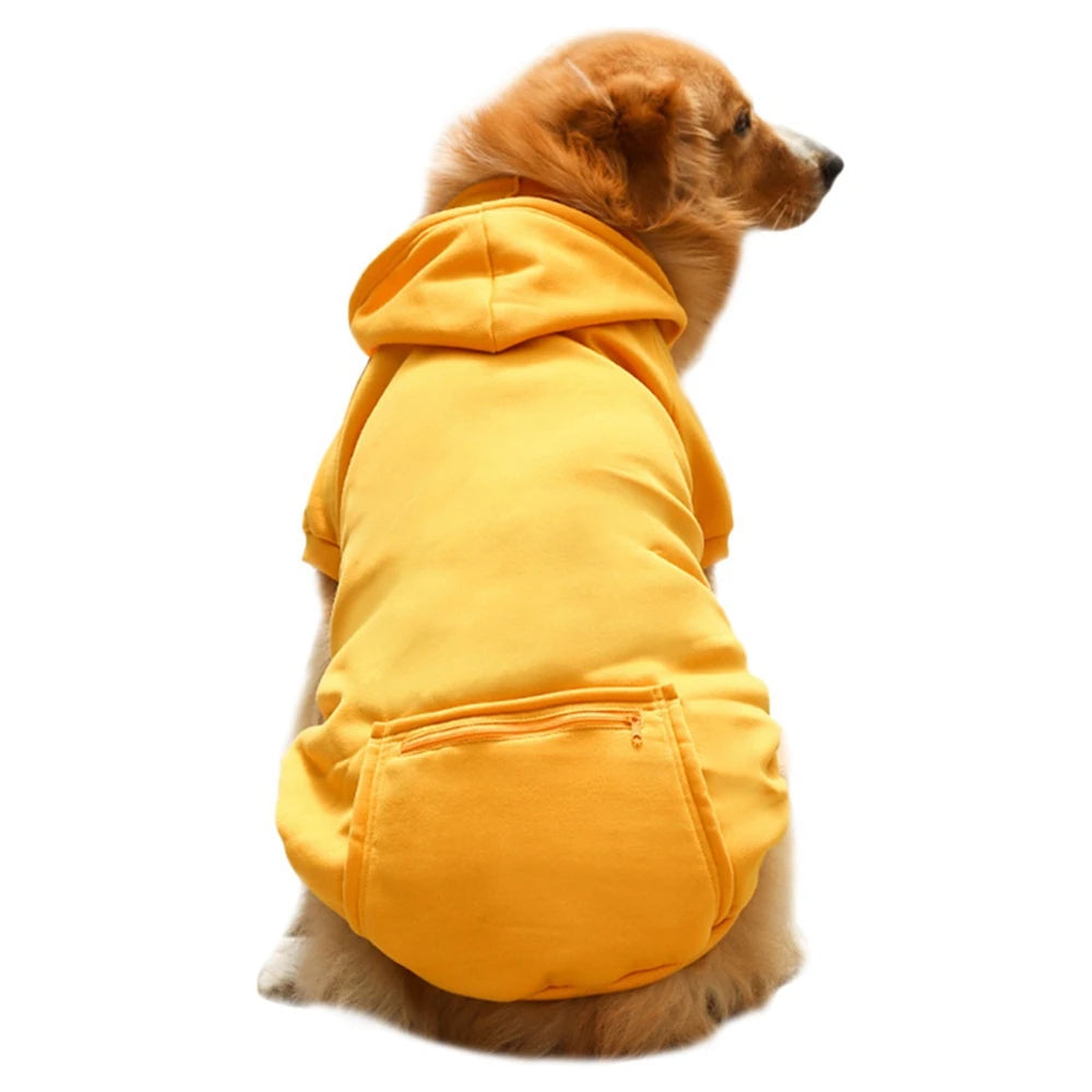 Pet Dog Hoodie Sweater with Hat and Pocket - Peppy Puppy