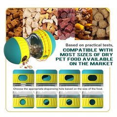 Interactive Dog Food Puzzle Toy - Peppy Puppy