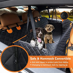 Waterproof Dog Car Carrier Seat Hammock - Peppy Puppy