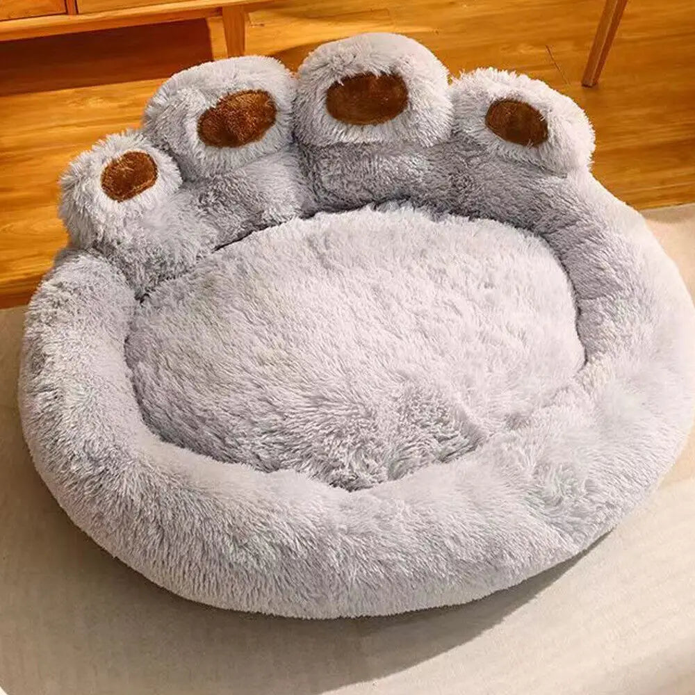 Large Soft Washable Fleece Pet Bed for Dogs and Cats - Peppy Puppy