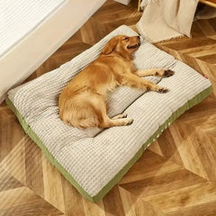 CozyPaw Luxe Plush Dog Bed – The Ultimate Snuggly Retreat for Your Pet! - Peppy Puppy