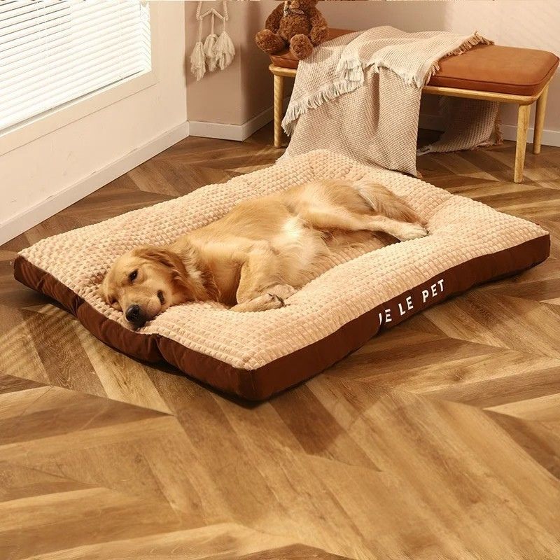 CozyPaw Luxe Plush Dog Bed – The Ultimate Snuggly Retreat for Your Pet! - Peppy Puppy