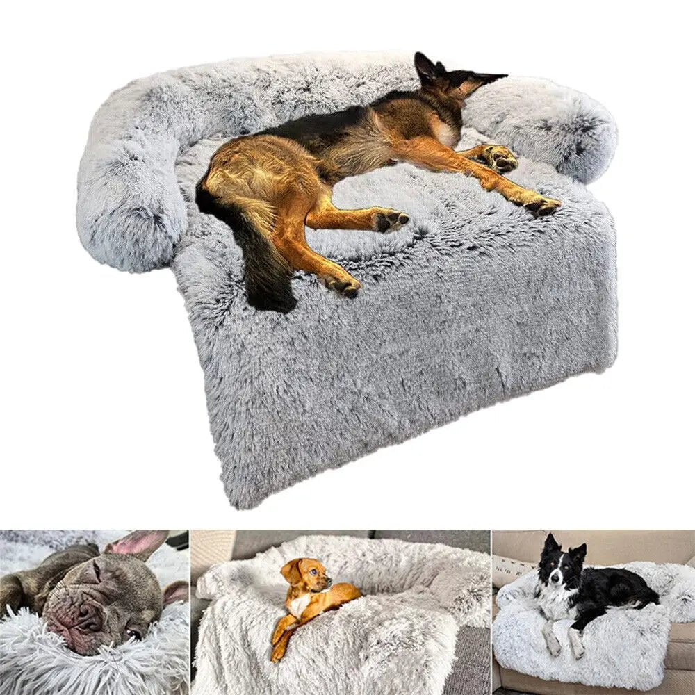 Dog Calming Bed Sofa Nest Washable Mat - Peppy Puppy