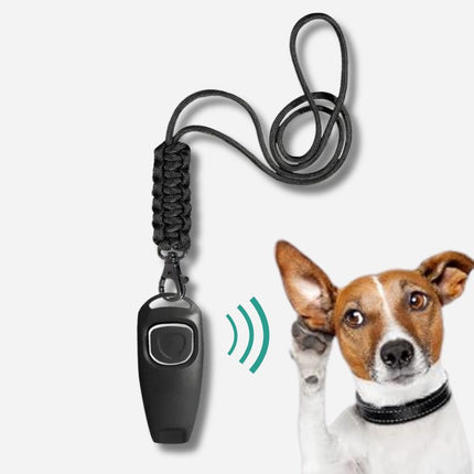 dog clicker 2 in 1 command reward traine