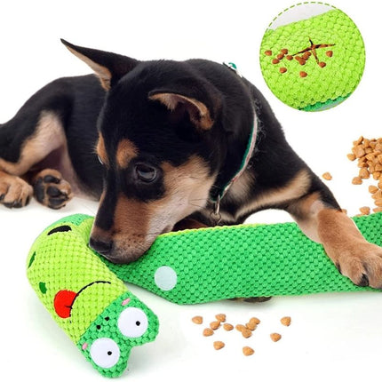 interactive toys for puppy with treats and squeaker