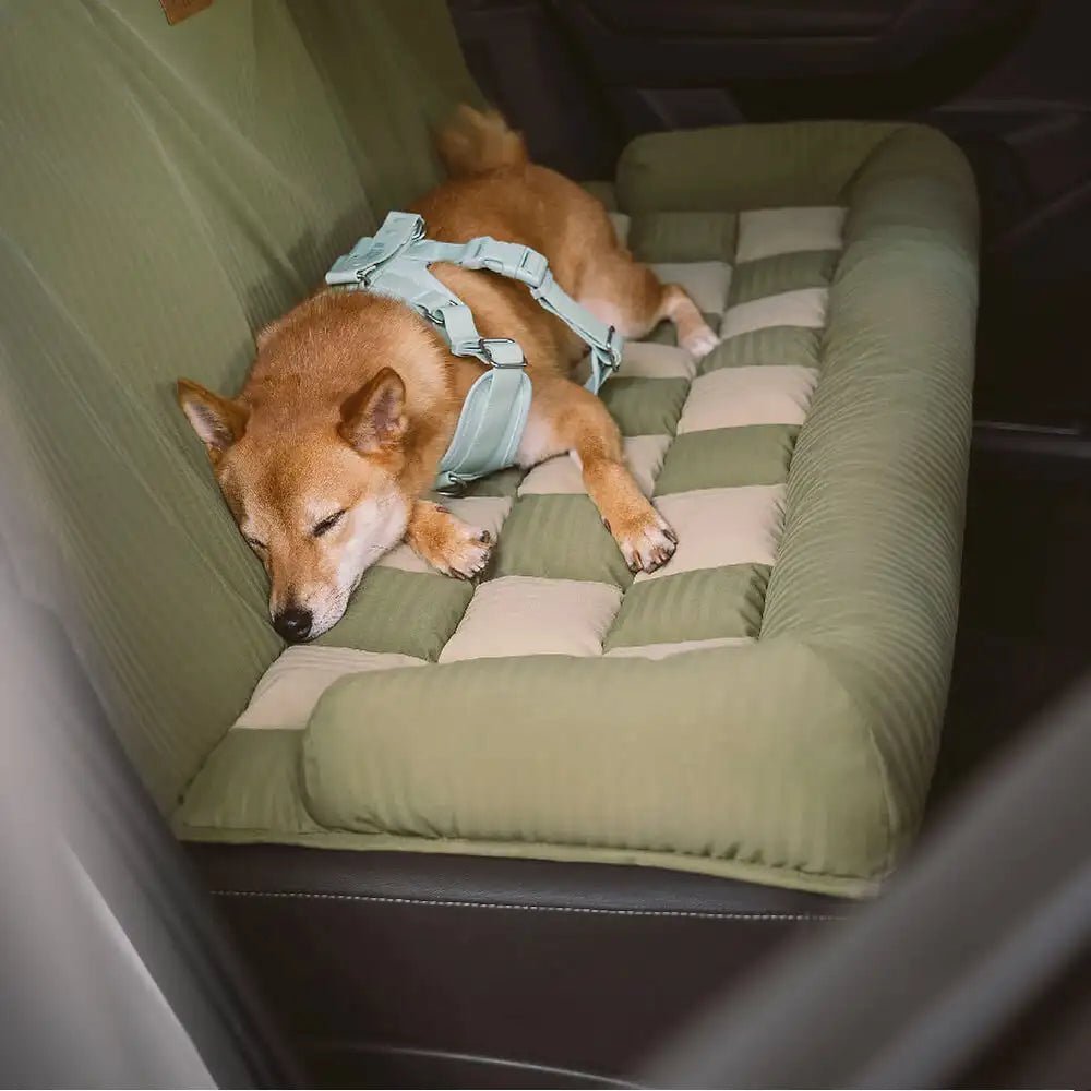 PawVoyager 2 - in - 1 Dog Car Seat & Travel Bed – Safe, Stylish & Ultra - Cozy - Peppy Puppy