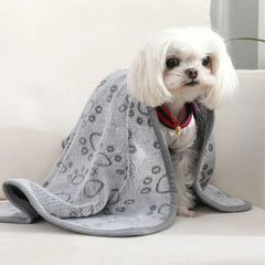 PuppySnug Ultra-Soft Cozy Fleece Blanket for Warmth & Protection - Peppy Puppy