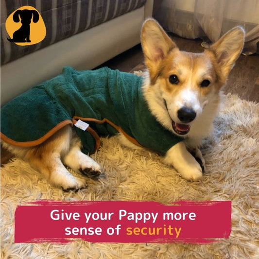 Puppy Bathrobe Towel - Peppy Puppy